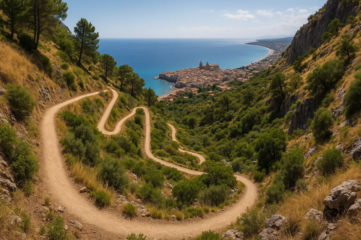 Qual è il percorso trekking più panoramico vicino a Cefalù? Svolte spettacolari inaspettate