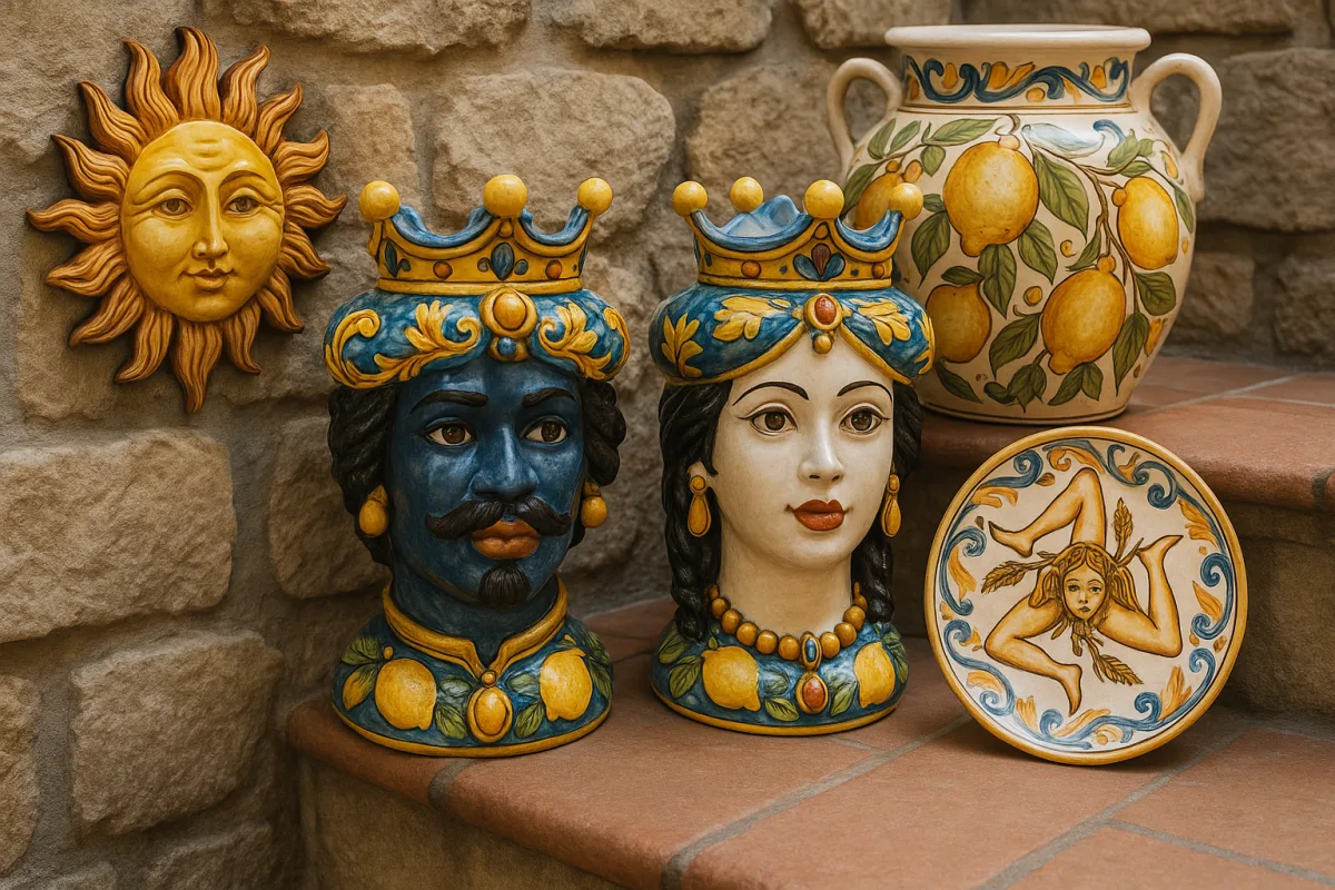 Curiosità strane sulle ceramiche di Cefalù: I simboli nascosti dietro le decorazioni tipiche