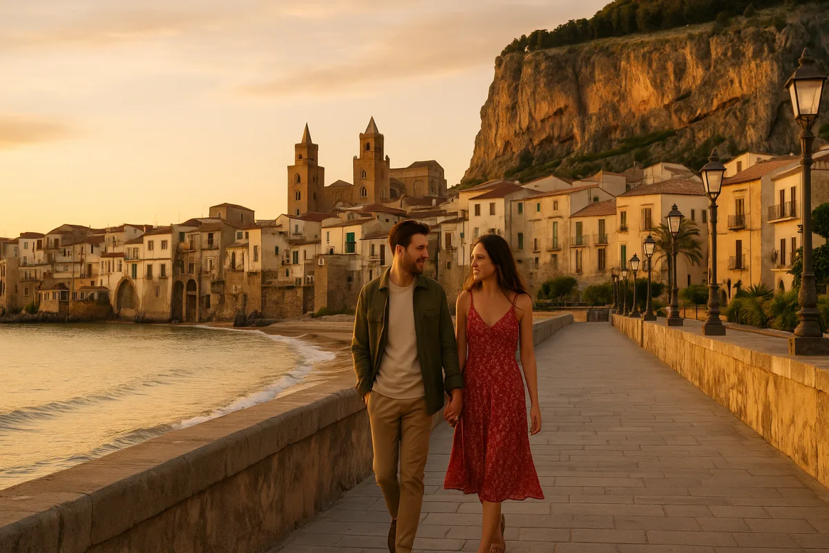 C'è un itinerario romantico per coppie a Cefalù? Le tappe che accendono lo stupore