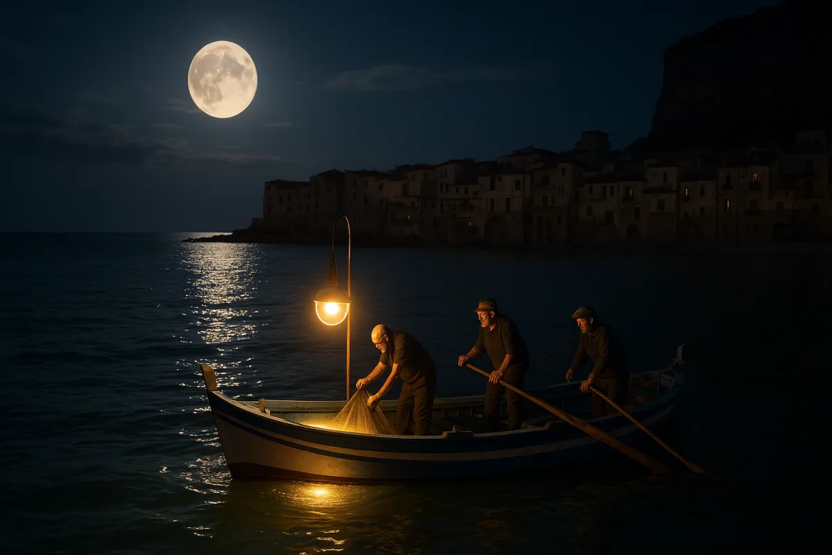 Quando a Cefalù si pescava "a lampara": le notti di luna e i racconti dei pescatori