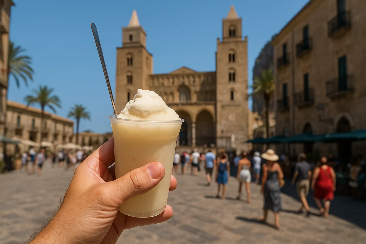 Granita a Cefalù in piena canicola: dove la fanno come una volta