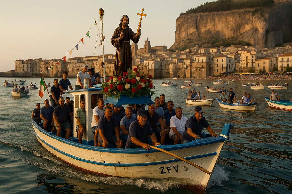 Qual è l’origine della processione in mare di Cefalù? Un rito che unisce fede, storia e curiosità locale