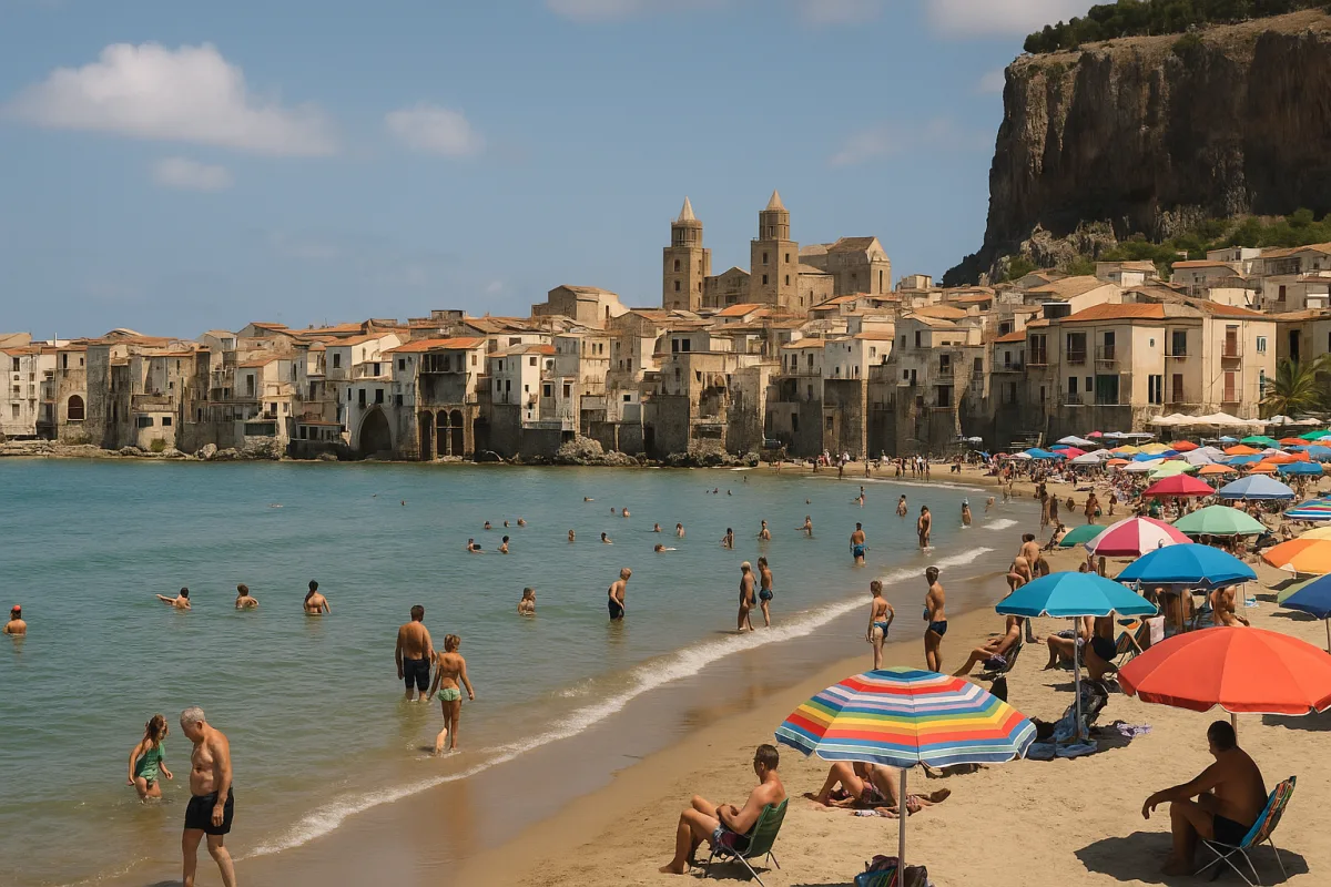 Le domeniche d'agosto di una volta a Cefalù: il mare, la messa e il pranzo lungo