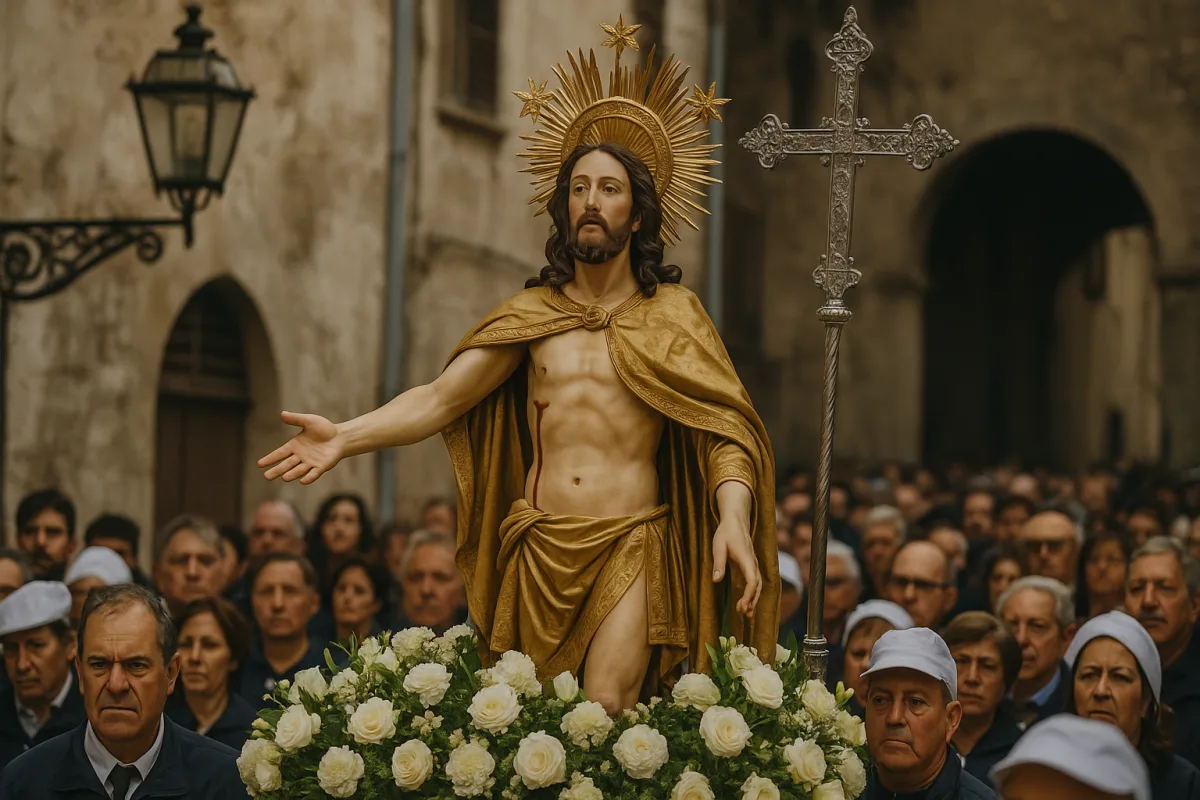Cosa vedere durante la Processione del SS. Salvatore? I particolari che danno il senso al rito