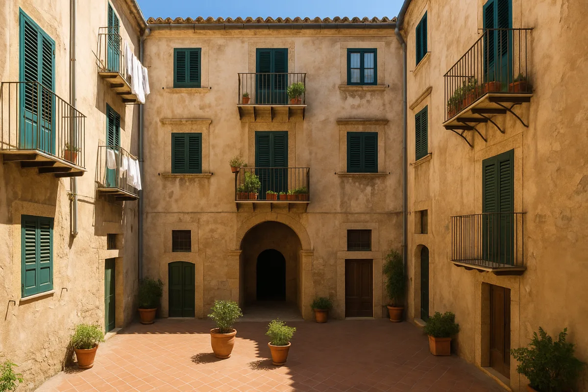 Sai perché alcuni palazzi storici di Cefalù hanno cortili chiusi al pubblico? La motivazione legata alle tradizioni familari