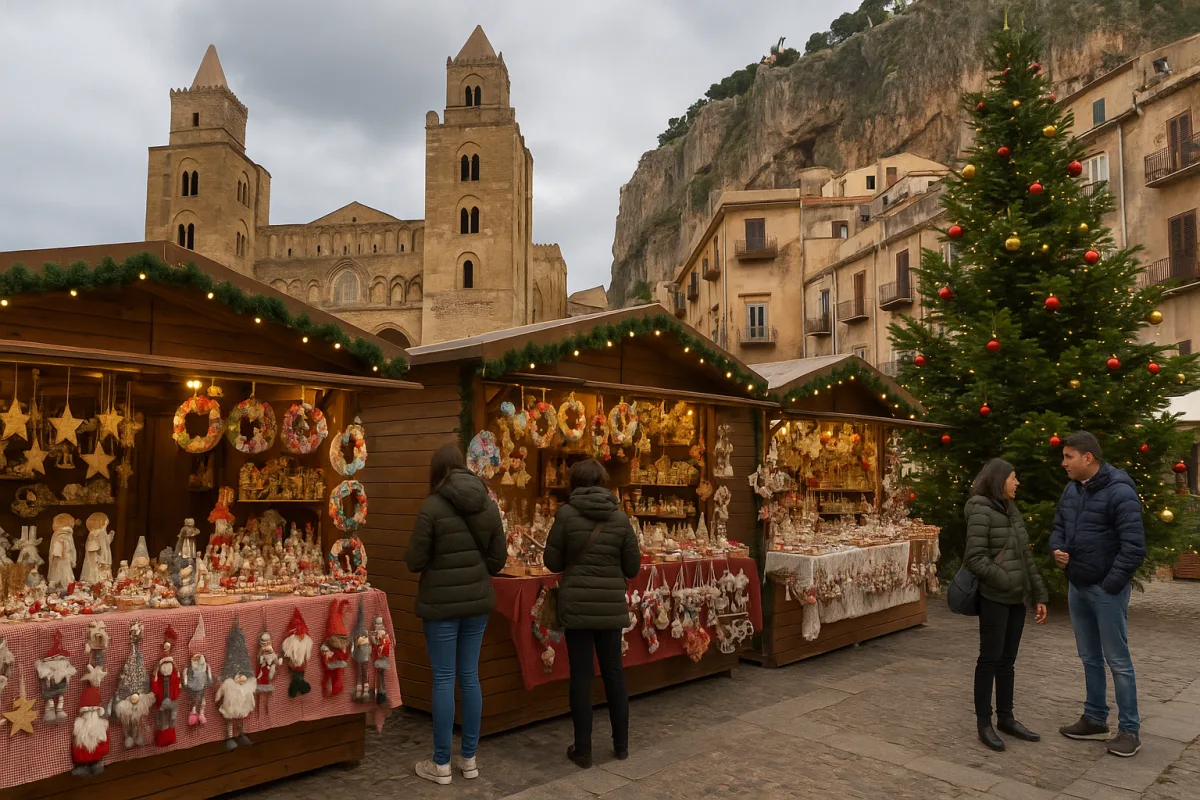 Mercatini natalizi a Cefalù: Come trovare creazioni originali non reperibili altrove