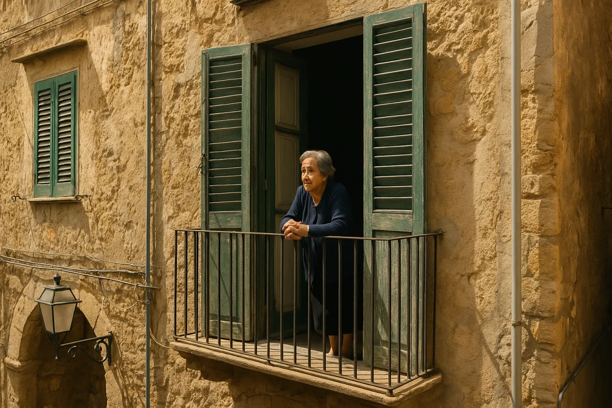 Un’usanza dimenticata: il significato del “balcone parlante” nelle case antiche di Cefalù