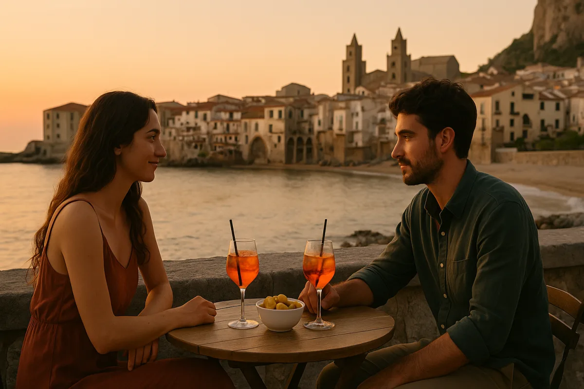 Aperitivo romantico a Cefalù: i posti intimi lontani dalla ressa dei turisti