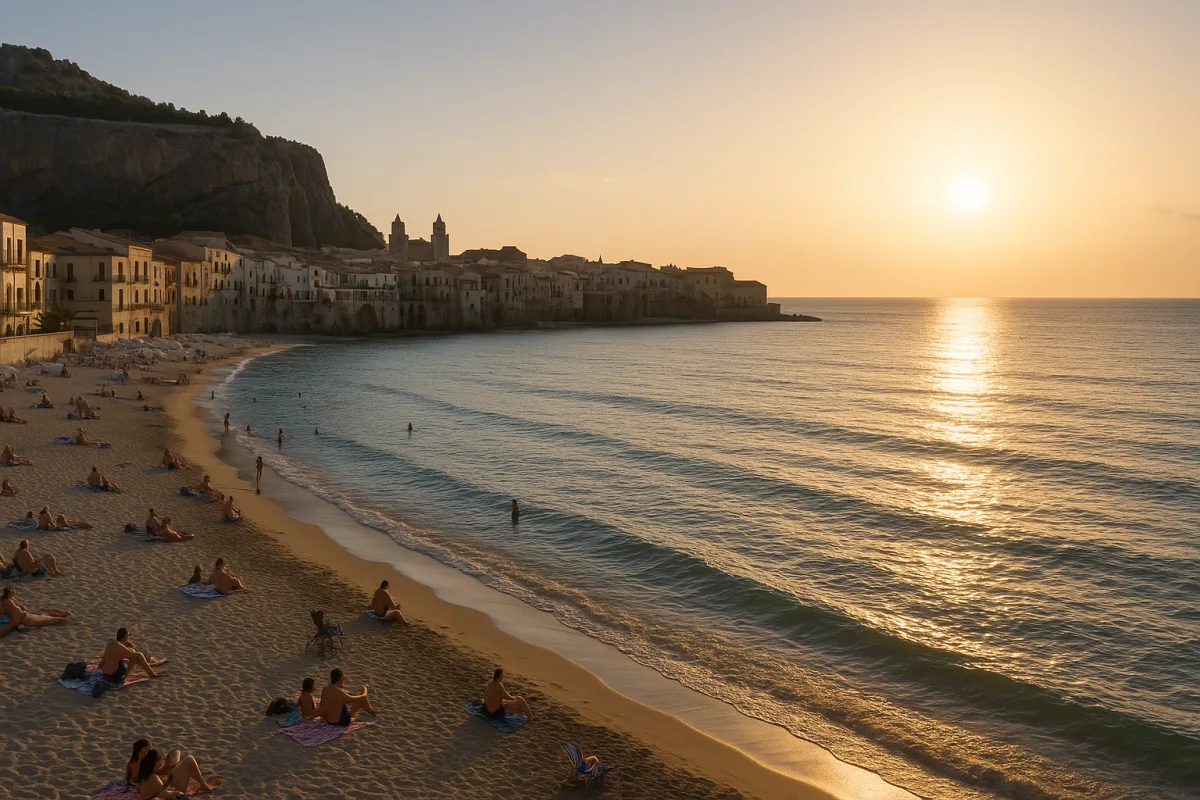 Spiaggia di Cefalù est o ovest: il lato che cambia tutto a seconda dell'ora