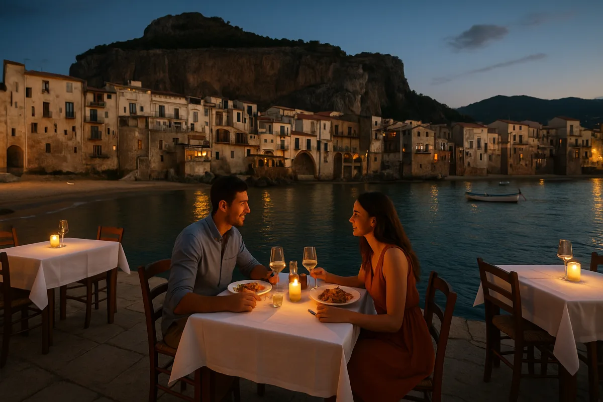 Cena per due a Cefalù sul porto: i tavoli con vista che cambiano la serata