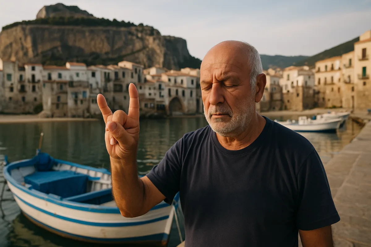 Gesti scaramantici prima della pesca a Cefalù: uno ancora usato ogni mattina