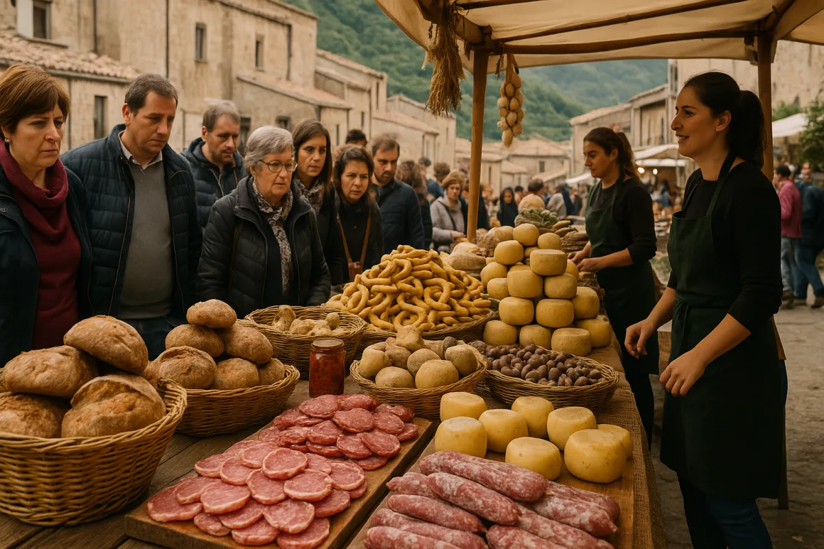 Prodotti tipici alle sagre delle Madonie: i banchi che i locali frequentano di più