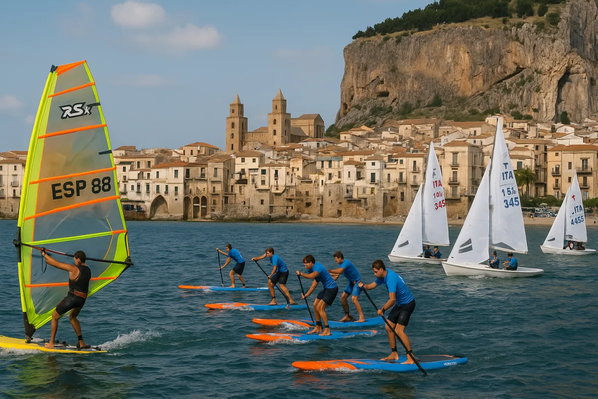 Sport in mare a Cefalù: le competizioni che trasformano la baia in arena