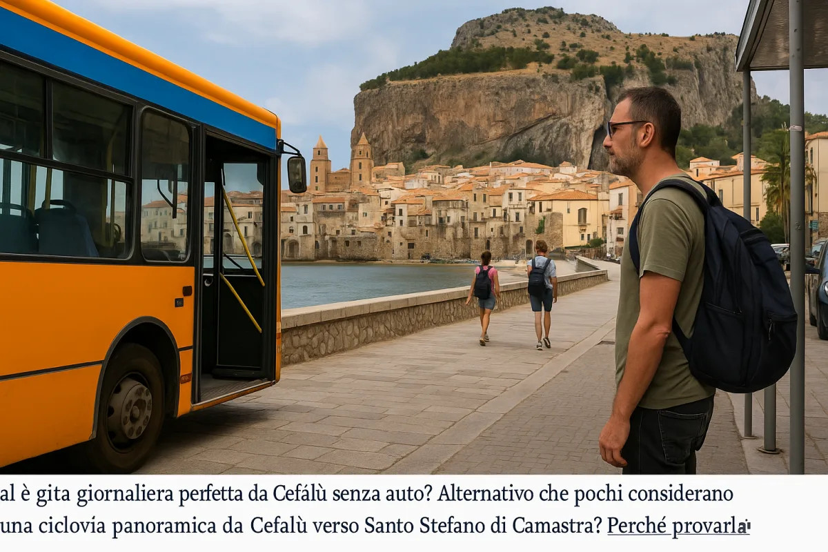 Cefalù e dintorni a piedi o in bus: i collegamenti che quasi nessuno usa
