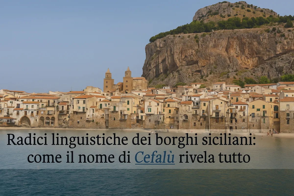 Radici linguistiche dei borghi siciliani: come il nome di Cefalù rivela tutto