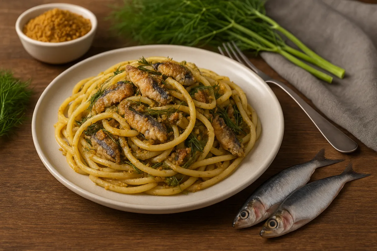 Finocchietto selvatico nella pasta con le sarde: perché cambia tutto il sapore