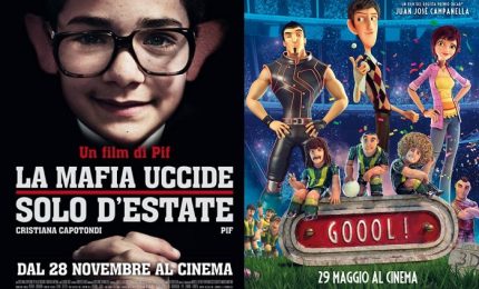 Arena Dafne, i film del weekend: "La Mafia uccide solo d'estate" e "Goool!"