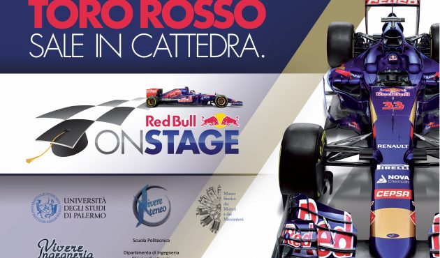 La Toro Rosso F1 Team sale in cattedra all'università di Palermo