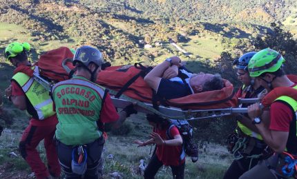 Turista tedesco ferito tra Isnello e Gratteri, intervenuto il soccorso alpino