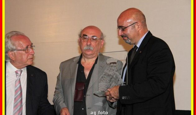 Consegna del premio Ruggero II al Prof. Antonio Franco