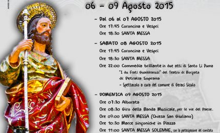 Geraci Siculo festeggia S. Giacomo dal 6 al 9 agosto