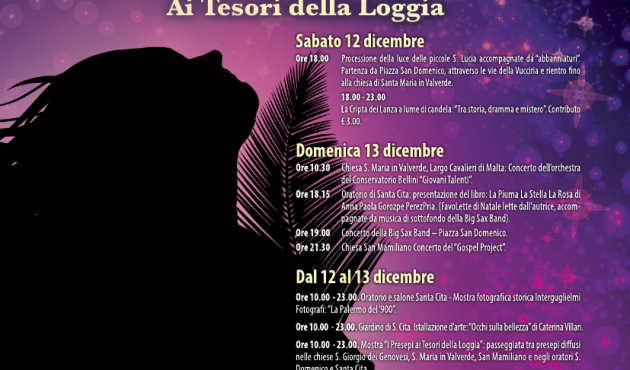 Domani e domenica quarta edizione di "Santa Lucia - La Notte della Luce"