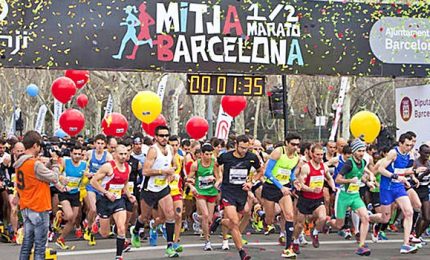 Quattro atlete cefaludesi alla Mezza Maratona di Barcellona