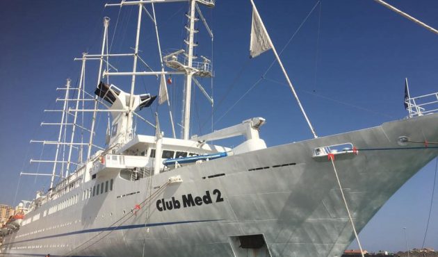 Club Med 2: maestosa nave da crociera approda a Termini (FOTO)