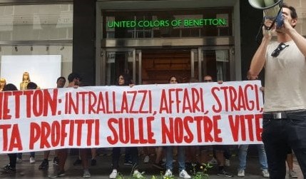 Tragedia Genova, a Palermo Benetton già condannata dai centri sociali