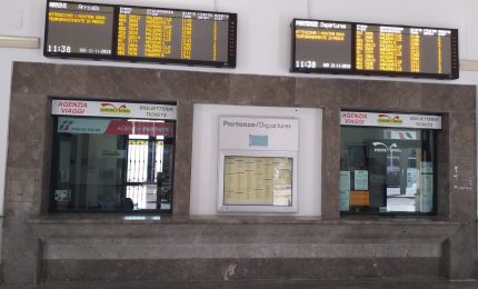 Operativi nuovi sistemi di informazione ai viaggiatori sulla linea ferroviaria Palermo-Messina
