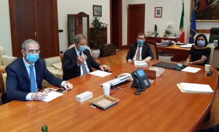 Trasporti e infrastrutture: Musumeci incontra ministri De Micheli e Provenzano